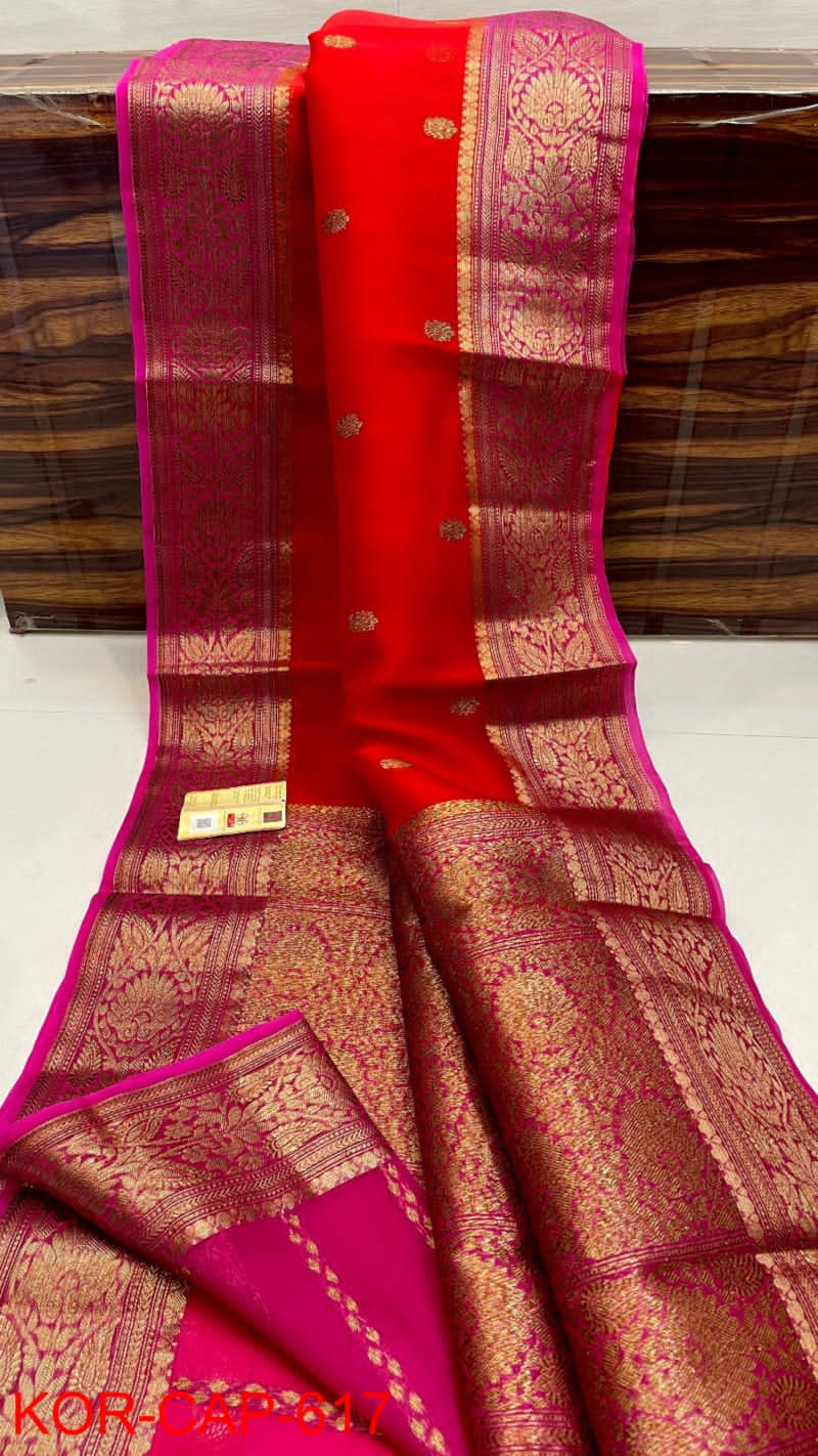 Organza banarasi sarees best sale