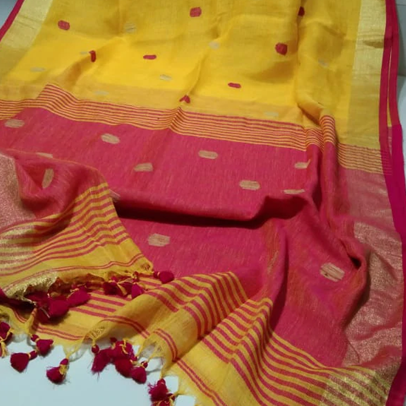 Jamdani Weaved Saree – fab-persona