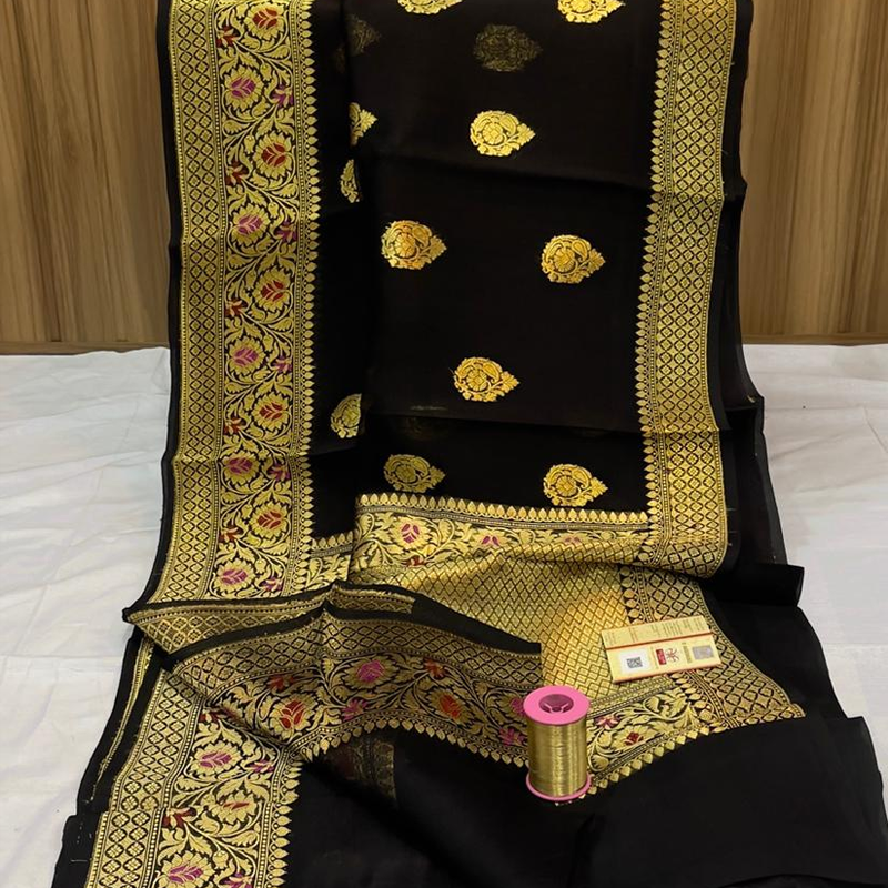 Kora Silk Saree - Buy Pure Banarasi Organza Silk Sarees Online in India –  Tagged 