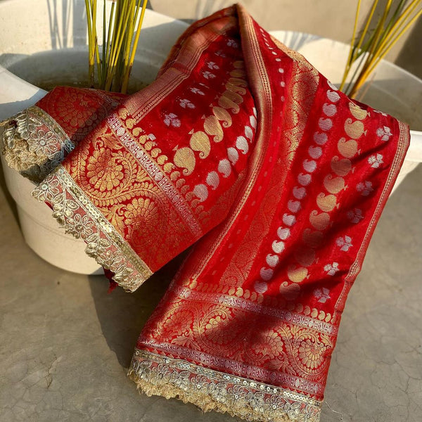 Banarasi Soft Katan Dyble Soft Silk Saree