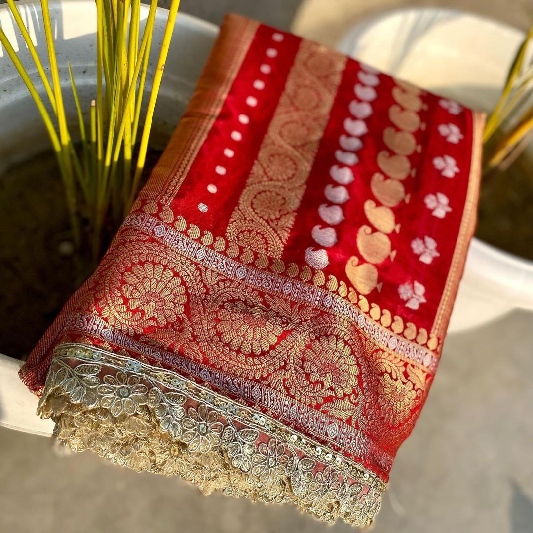 Banarasi Soft Katan Dyble Soft Silk Saree