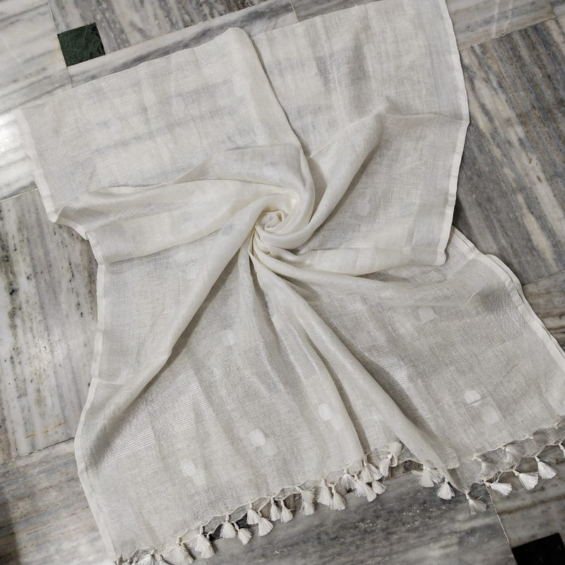 Bhagalpuri semi linen dupatta