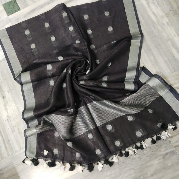 Bhagalpuri semi linen dupatta