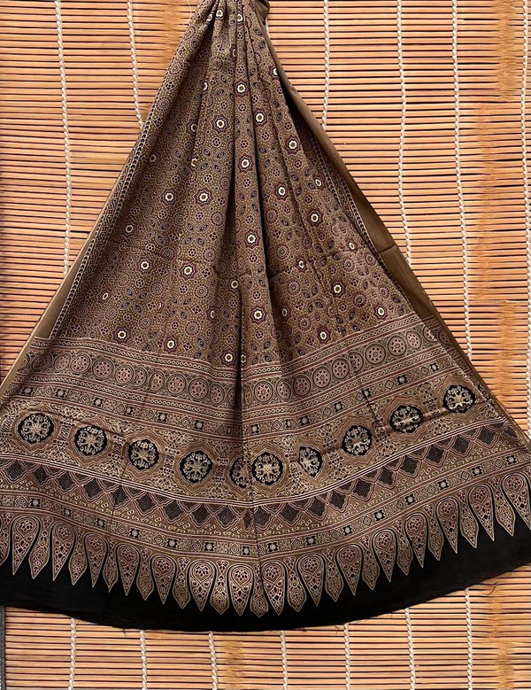 Pure cotton Azrak Print Dupatta.