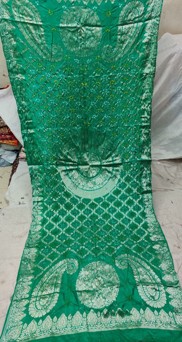 Banarasi Ghatchola Zari work dupaata