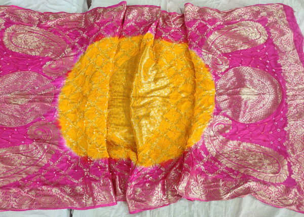 Banarasi Ghatchola Zari work dupaata