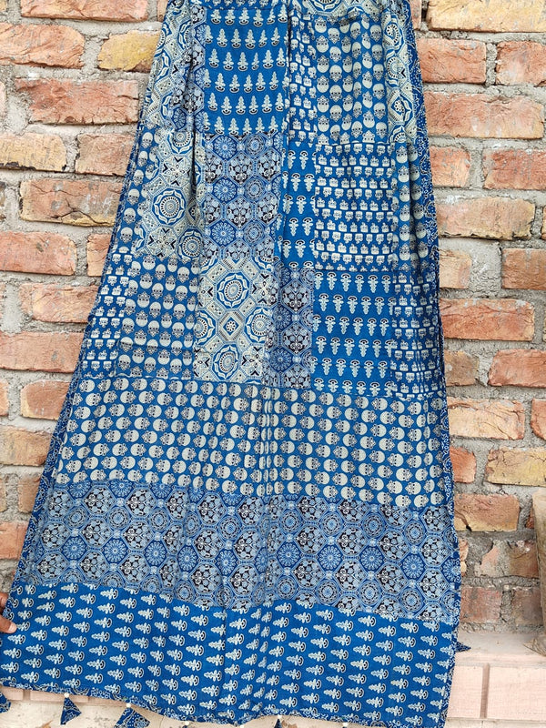 Pure cotton Applique Work Dupatta.