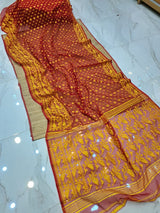 Authentic Bengali Cotton Jamdani Saree