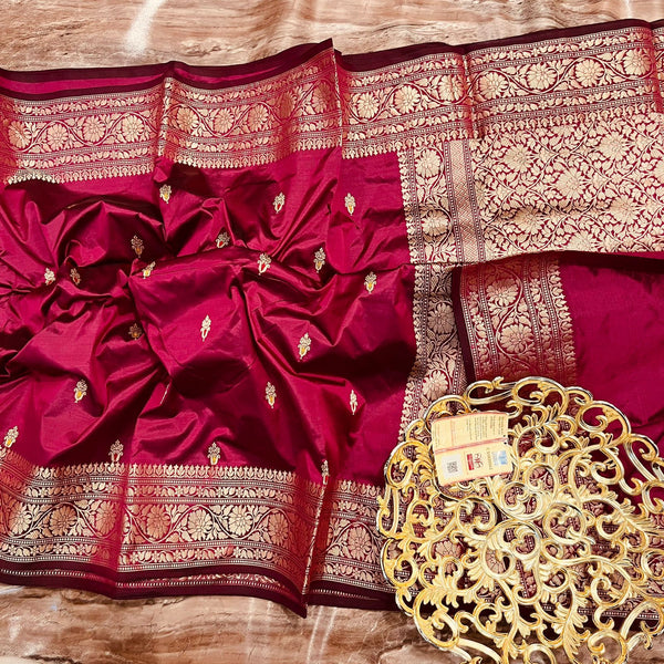 Exclusive handloom Pure Kanjivaram silk Saree