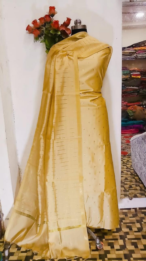 Banarasi Unstitched Salwar Suit