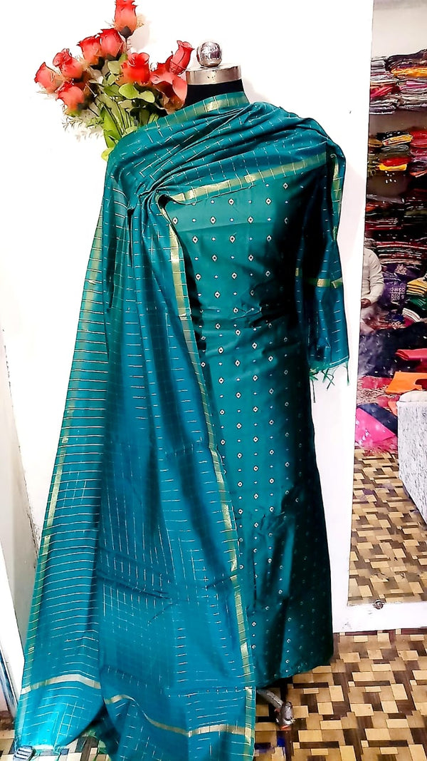 Banarasi Unstitched Salwar Suit