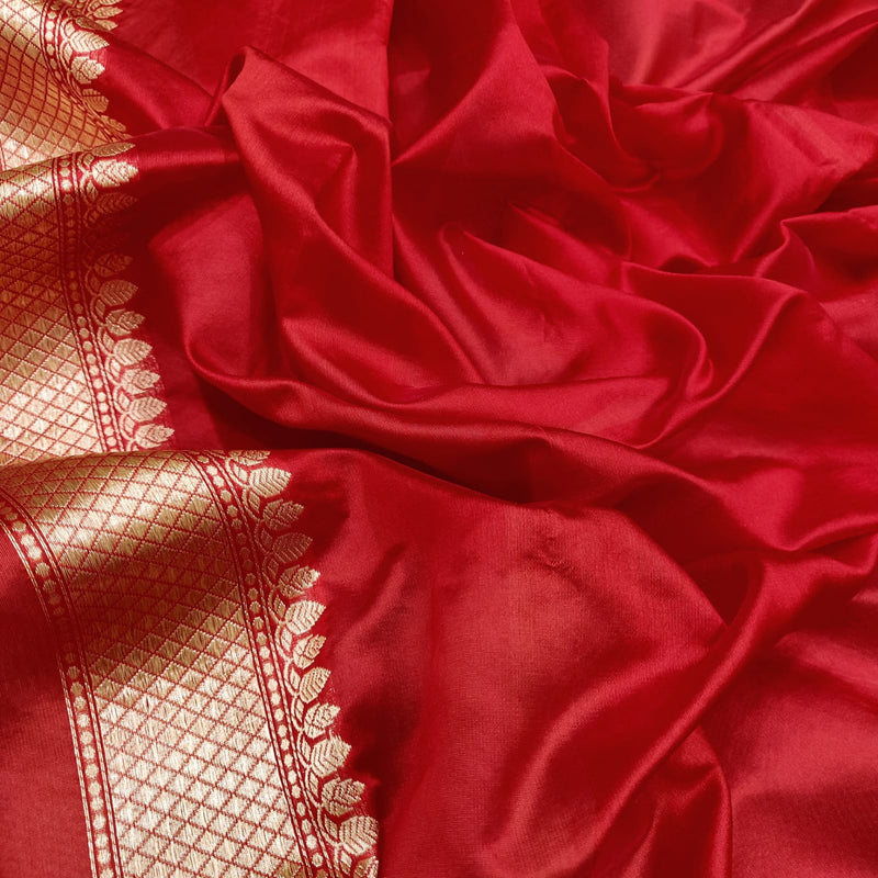 Pure Kora silk gold Zari Weaved Saree