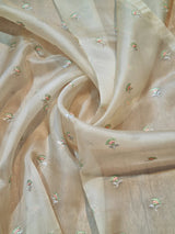 Exclusive Pure Organza Silk Saree With Multi thread Embroidery |LIMITED EDITION|