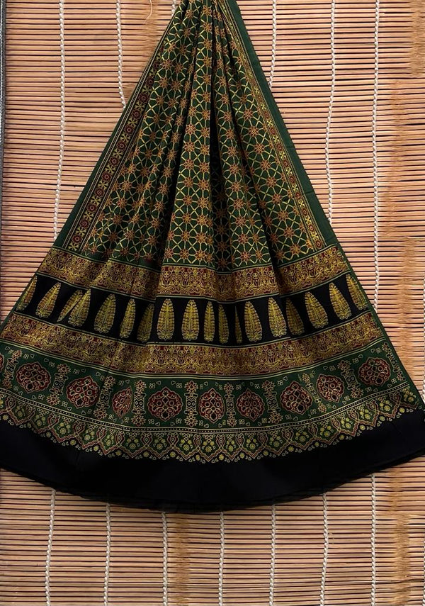 Pure cotton Azrak Print Dupatta.