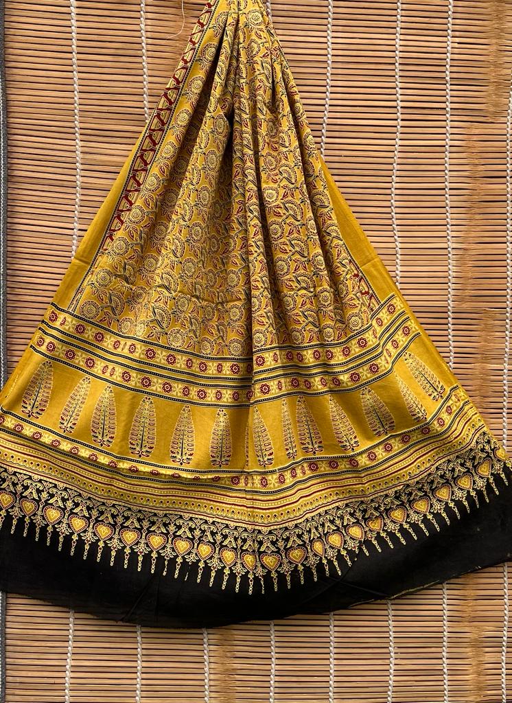 Pure cotton Azrak Print Dupatta.