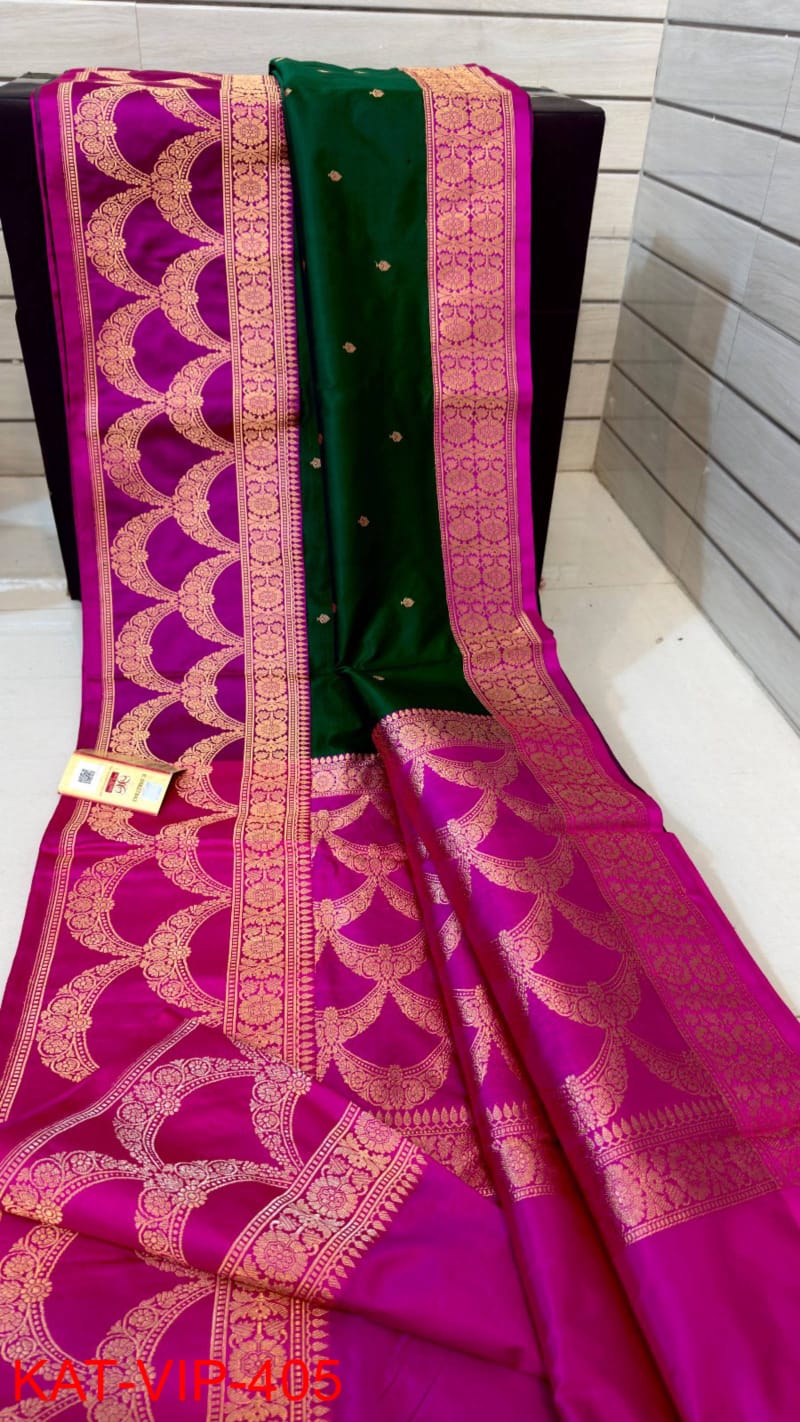 Buy Breathtaking Pure Silk Traditional Saree Online at Inddus.com. |  Traditional sarees, Saree, Silk