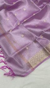 Pure Banarasi Tissue Silk Unstitched Suit