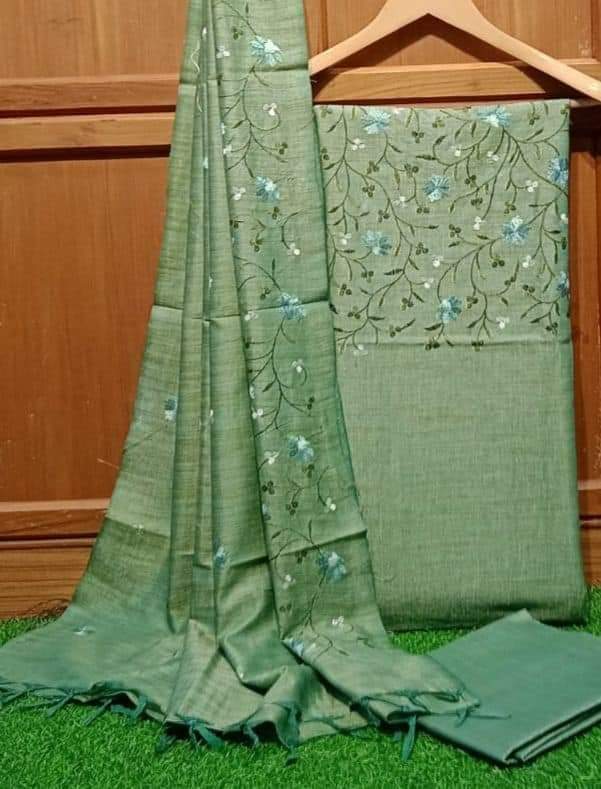 Pure Khaddi Cotton Embroidered Unstitched With Dupatta