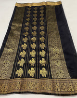 Pure Chanderi Handloom Silk by Silk Saree