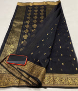 Pure Chanderi Handloom Silk by Silk Saree