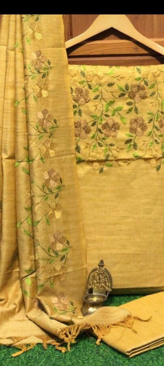 Pure Khaddi Cotton Embroidered Unstitched With Dupatta