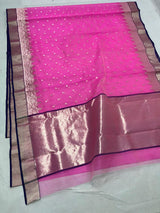 Pure Chanderi Handloom Silk by Silk Saree