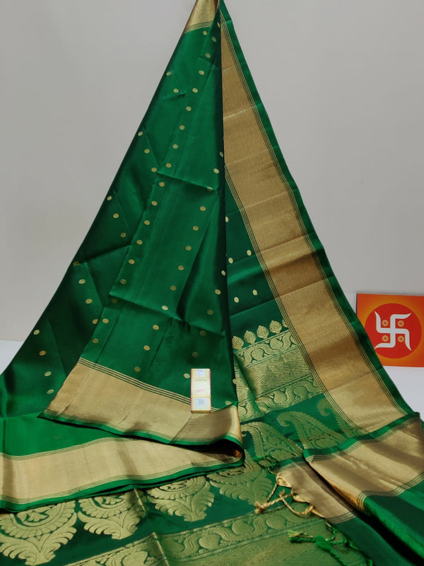 Pure Kanchipuram Silk Saree With Zari Work