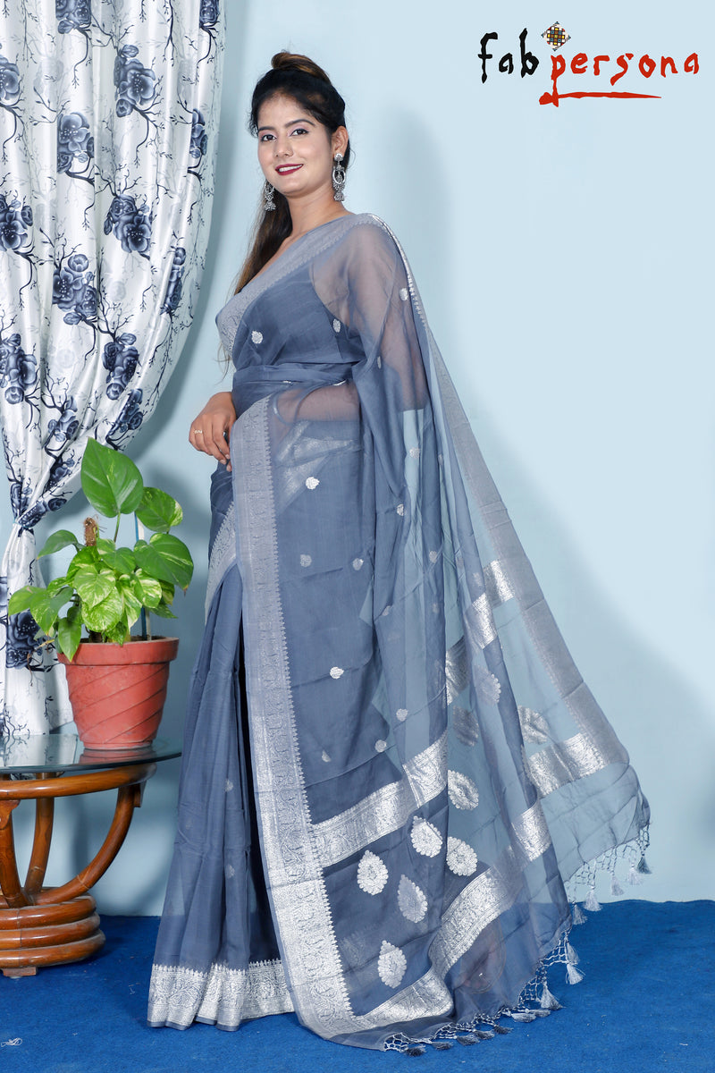 Pure Khaddi Chiffon Georgette Saree