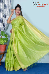 Pure Moonga Silk Saree With Running Blouse