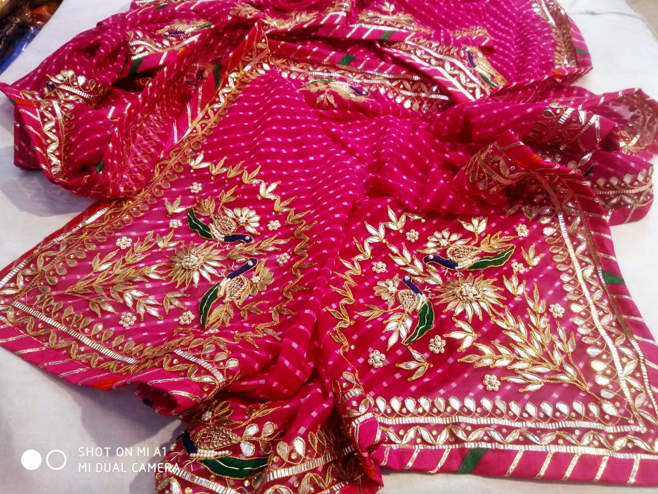 GAWADI Handmade Lehriya Rajasthani Leheriya Saree, Handwash at Rs 299/piece  in Jaisalmer