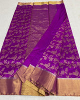 Pure Chanderi Handloom Silk by Silk Saree