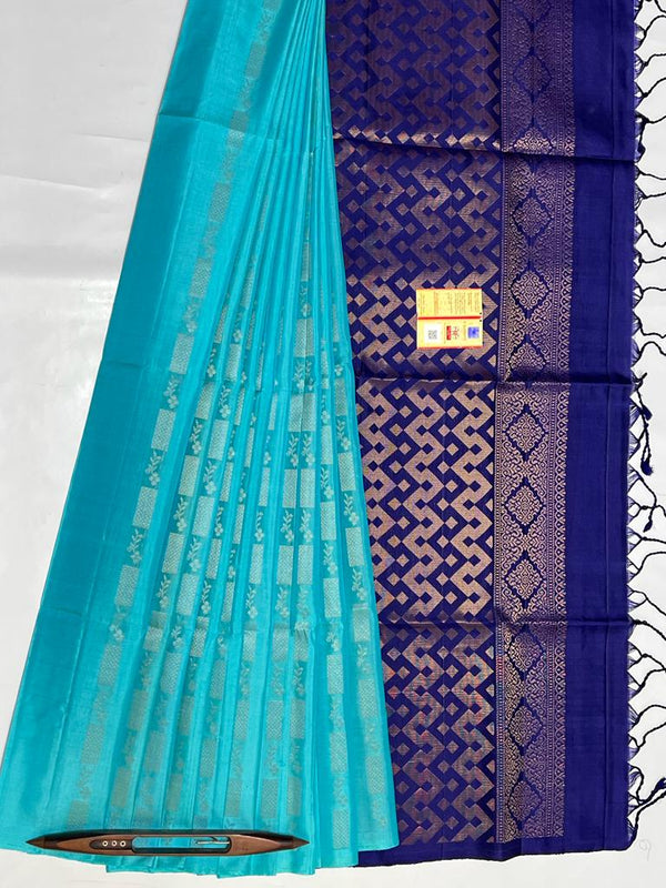 Pure Handloom Kanchipuram Saree With Silk Mark