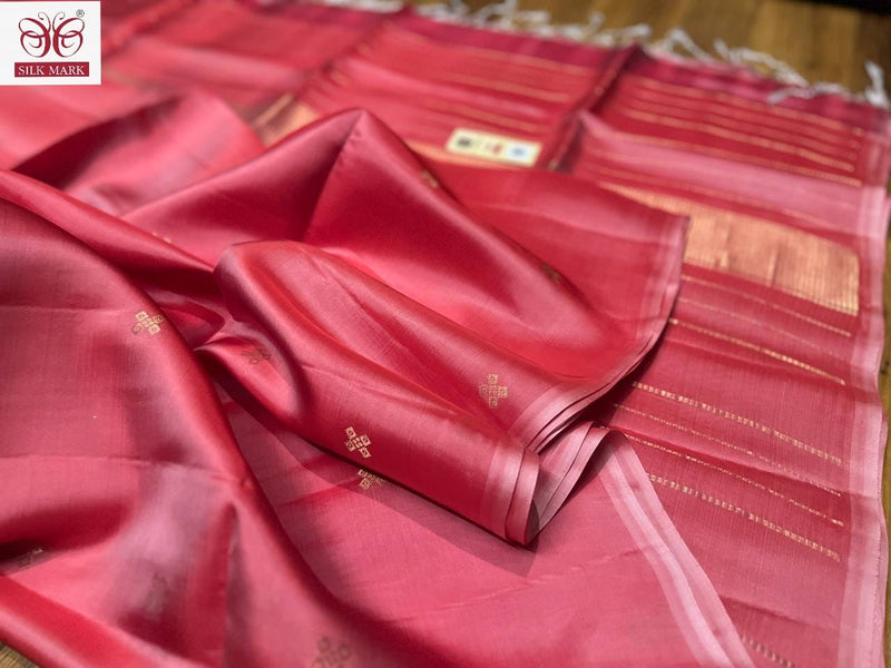 Pure Handloom Kanchipuram Saree With Silk Mark